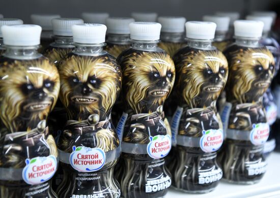 Svyatoy Istochnik soft drinks company launches cartoon character bottles