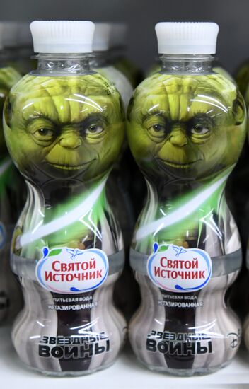 Svyatoy Istochnik soft drinks company launches cartoon character bottles