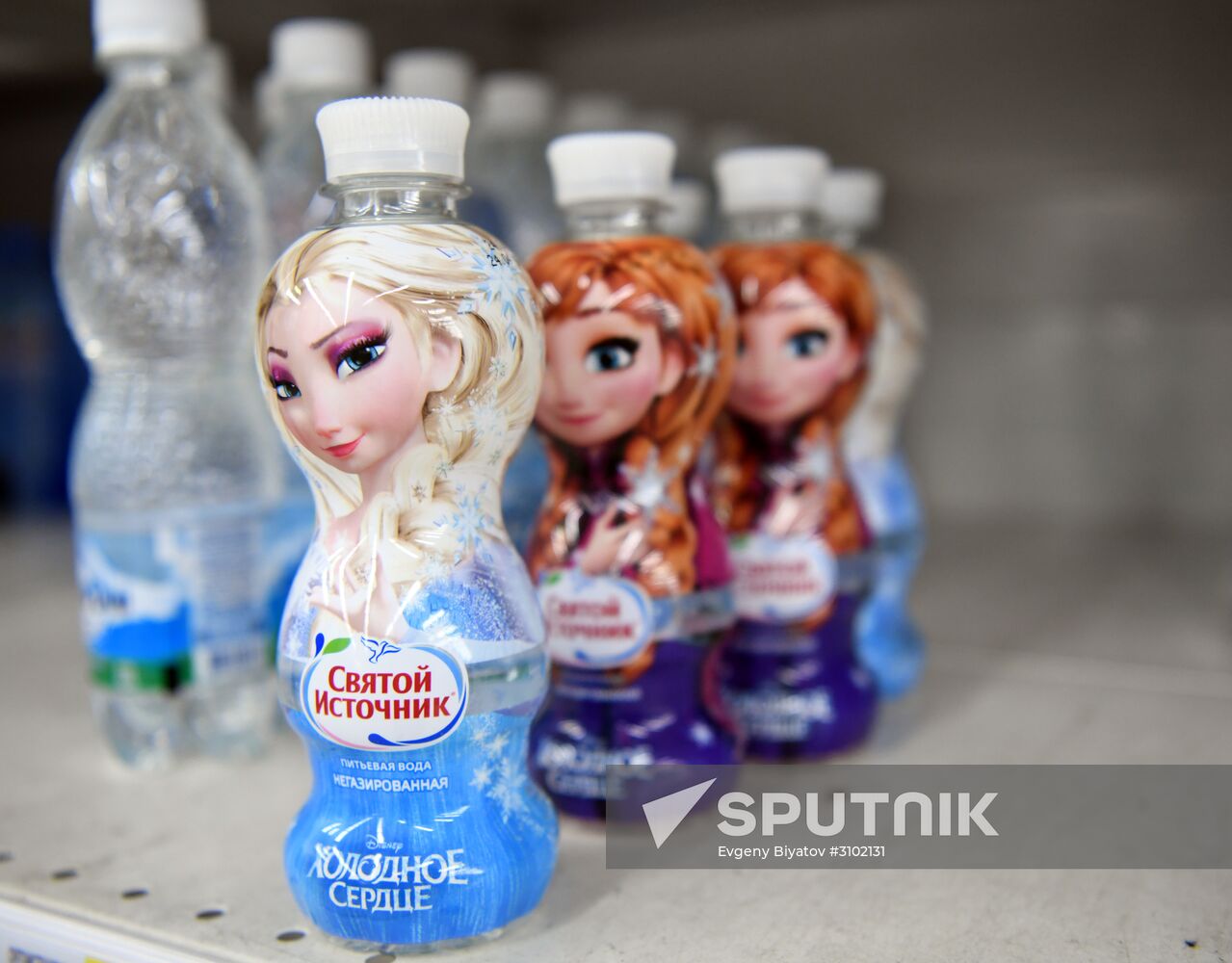 Svyatoy Istochnik soft drinks company launches cartoon character bottles