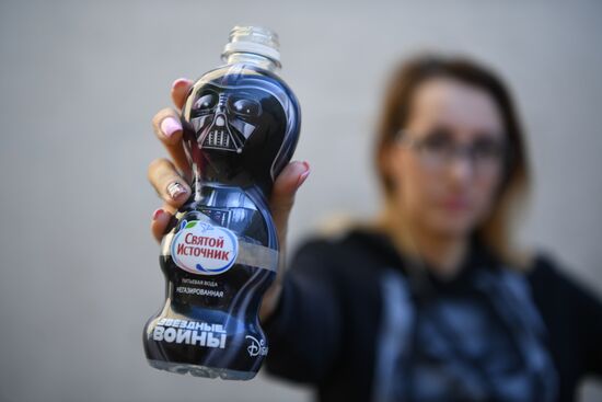 Svyatoy Istochnik soft drinks company launches cartoon character bottles