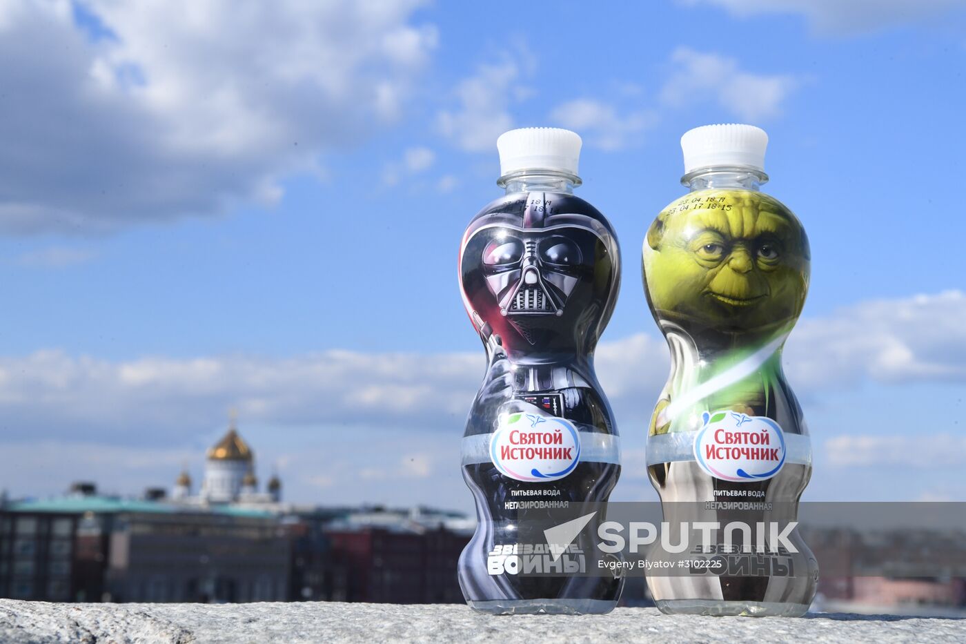 Svyatoy Istochnik soft drinks company launches cartoon character bottles