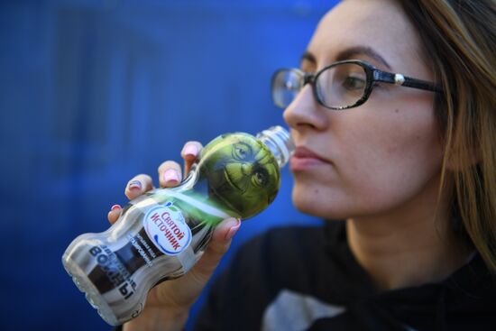 Svyatoy Istochnik soft drinks company launches cartoon character bottles