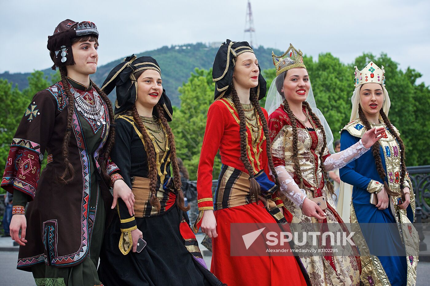 Ethnic Costume Day in Georgia