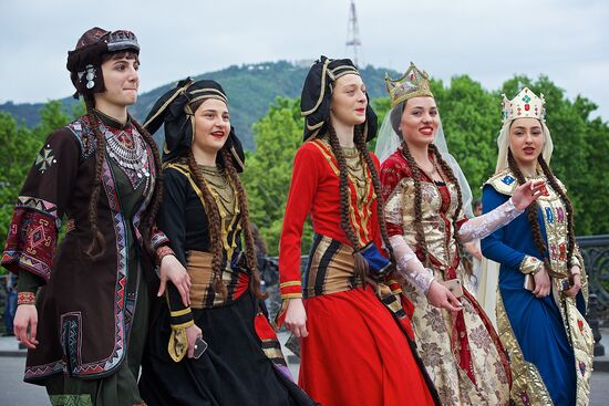 Ethnic Costume Day in Georgia
