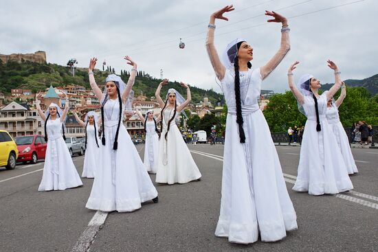 Ethnic Costume Day in Georgia