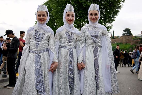 Ethnic Costume Day in Georgia