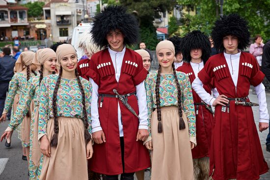 Ethnic Costume Day in Georgia