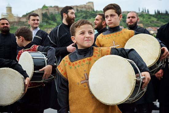 Ethnic Costume Day in Georgia
