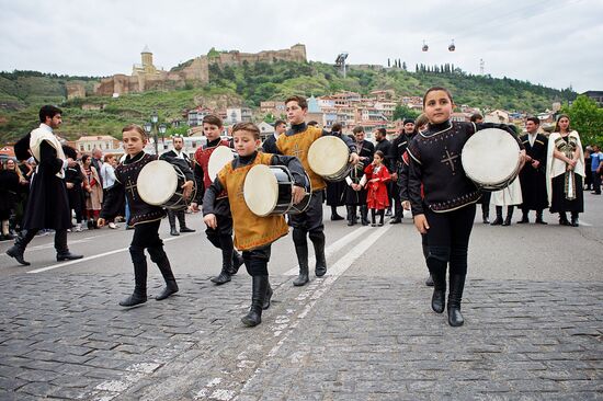 Ethnic Costume Day in Georgia