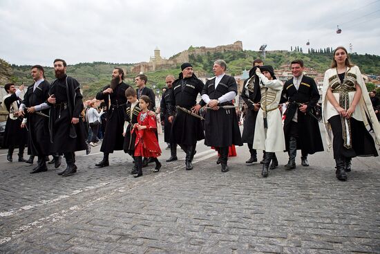 Ethnic Costume Day in Georgia