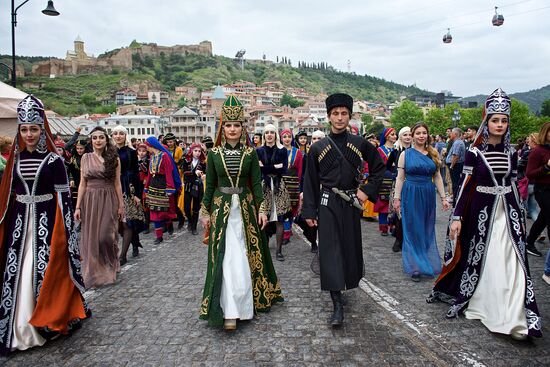 Ethnic Costume Day in Georgia