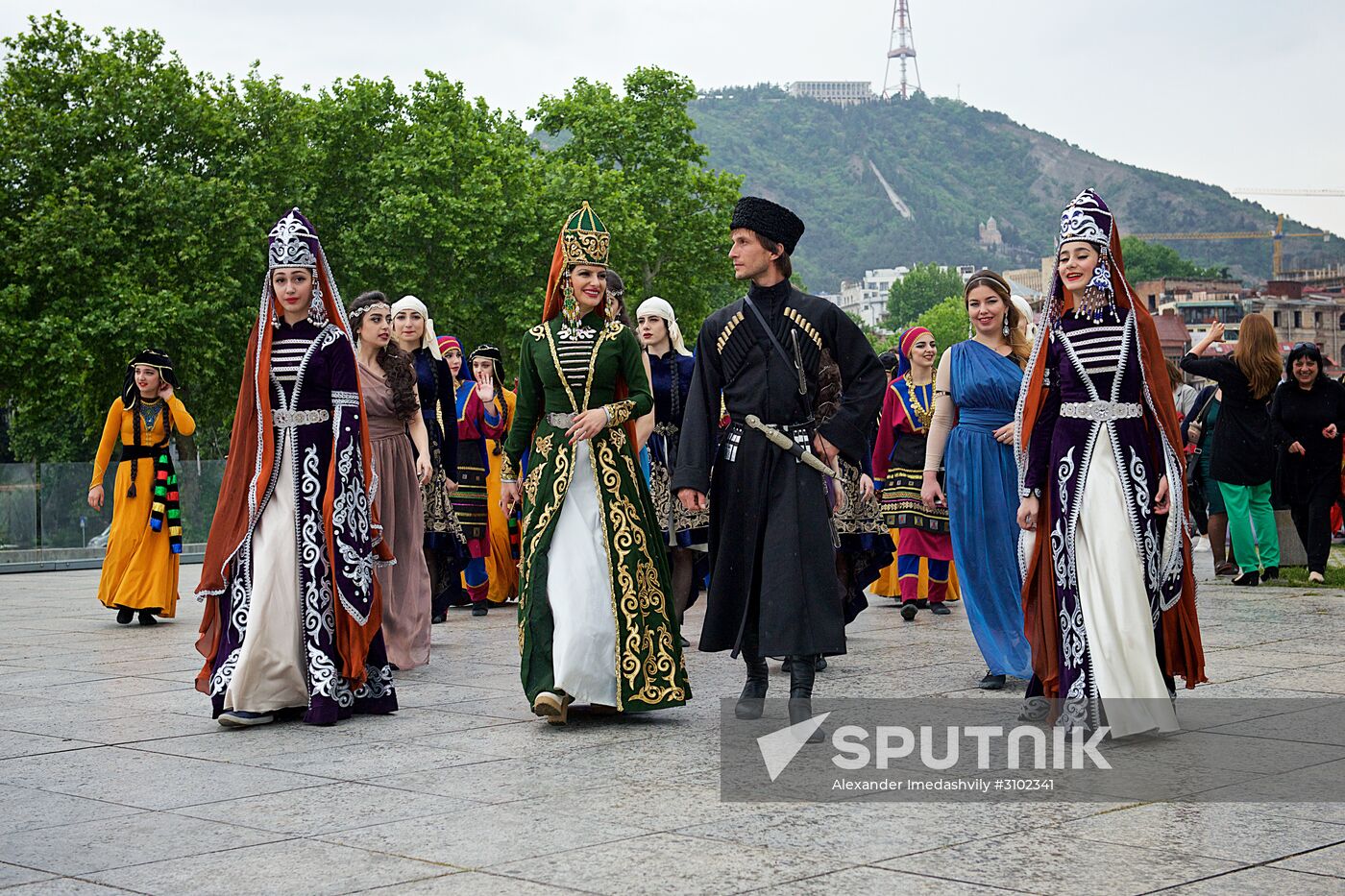 Ethnic Costume Day in Georgia