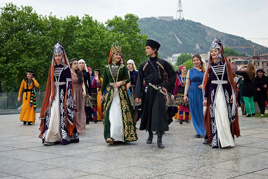 Ethnic Costume Day in Georgia