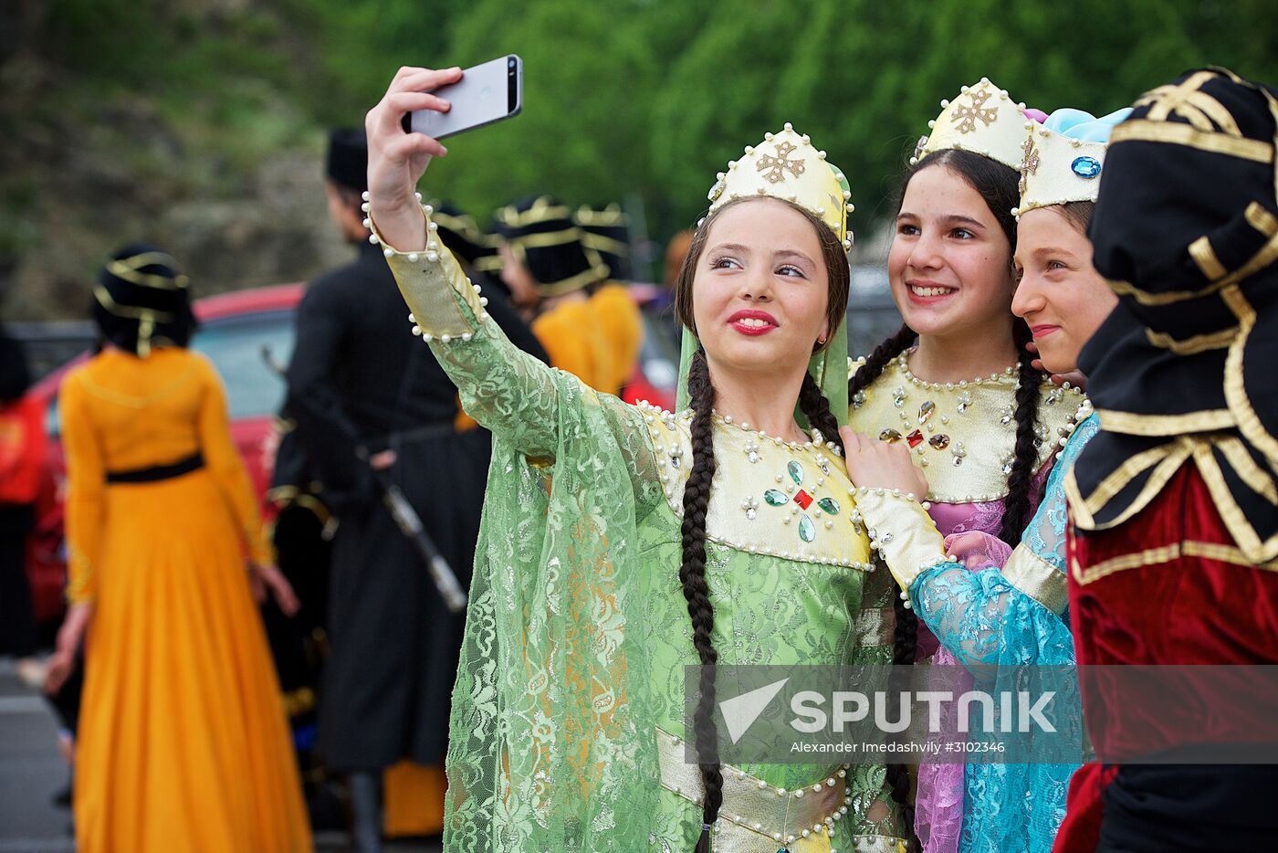 Ethnic Costume Day in Georgia