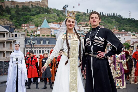 Ethnic Costume Day in Georgia