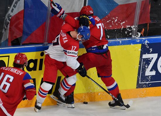 2017 IIHF World Championship. Russia vs. Czech Republic