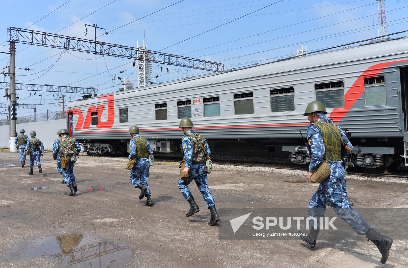 Special task force holds drill in Krasnodar Territory