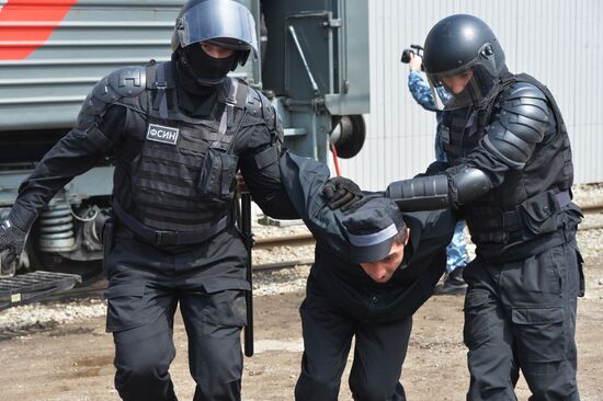 Special task force holds drill in Krasnodar Territory