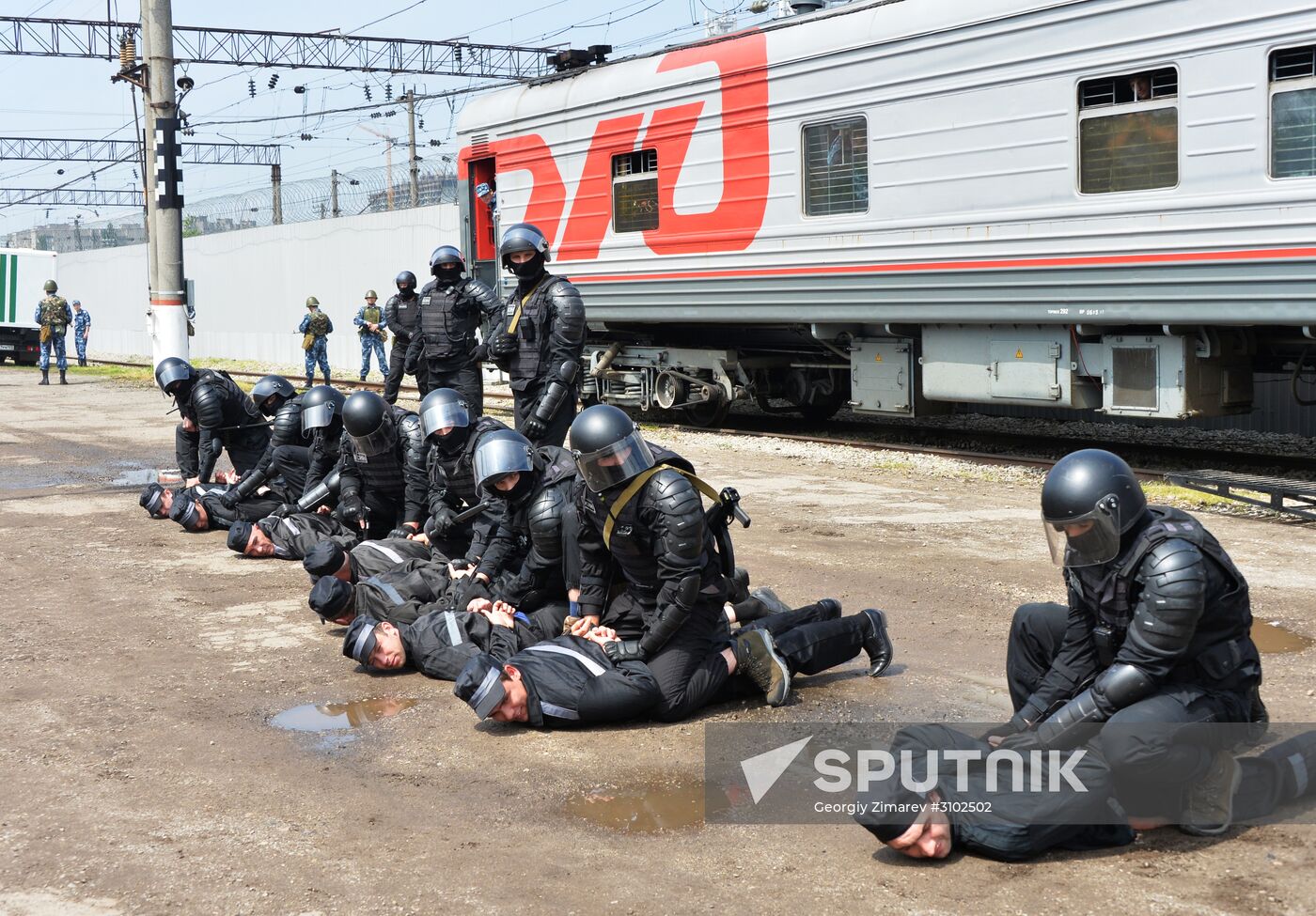 Special task force drills in Krasnodar Territory