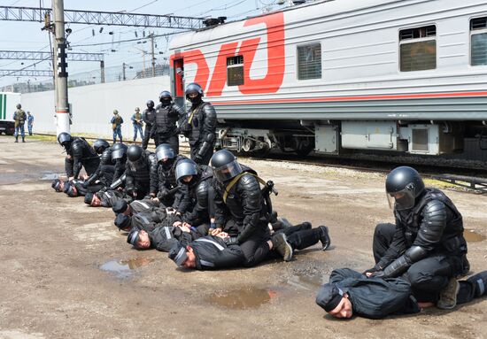 Special task force drills in Krasnodar Territory