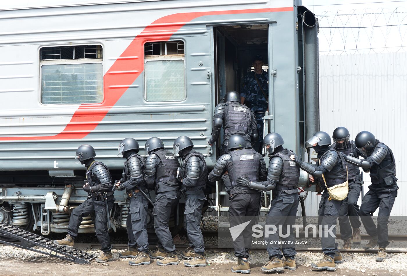 Special task force drills in Krasnodar Territory