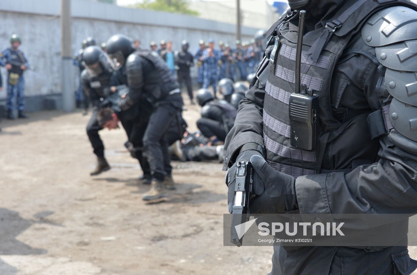 Special task force drills in Krasnodar Territory