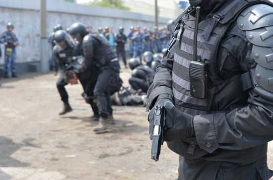 Special task force drills in Krasnodar Territory