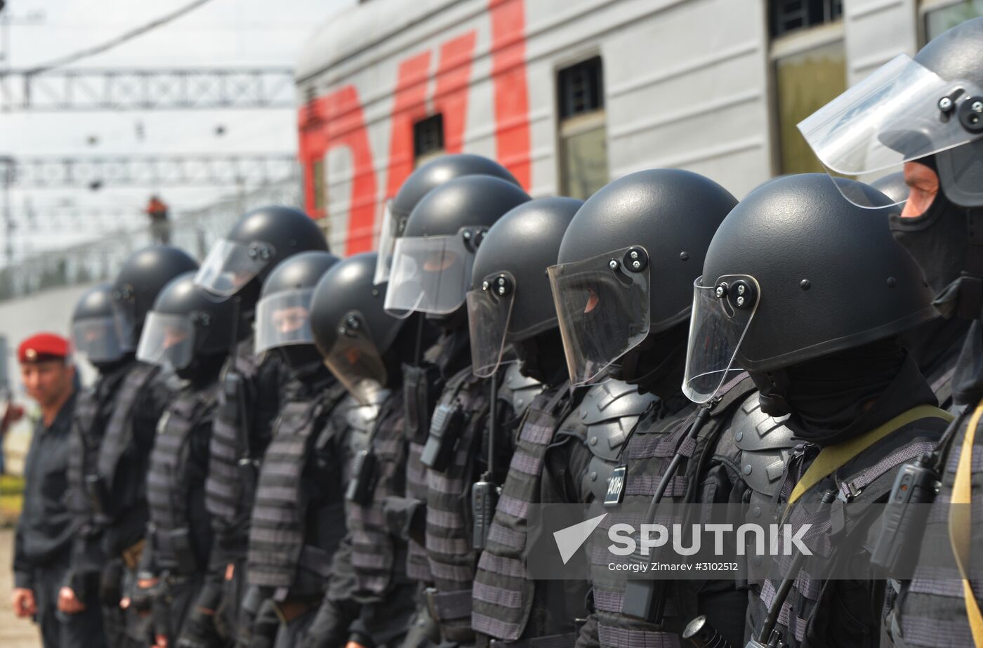 Special task force drills in Krasnodar Territory