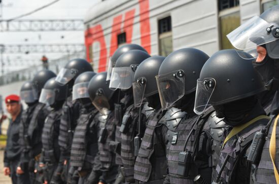 Special task force drills in Krasnodar Territory