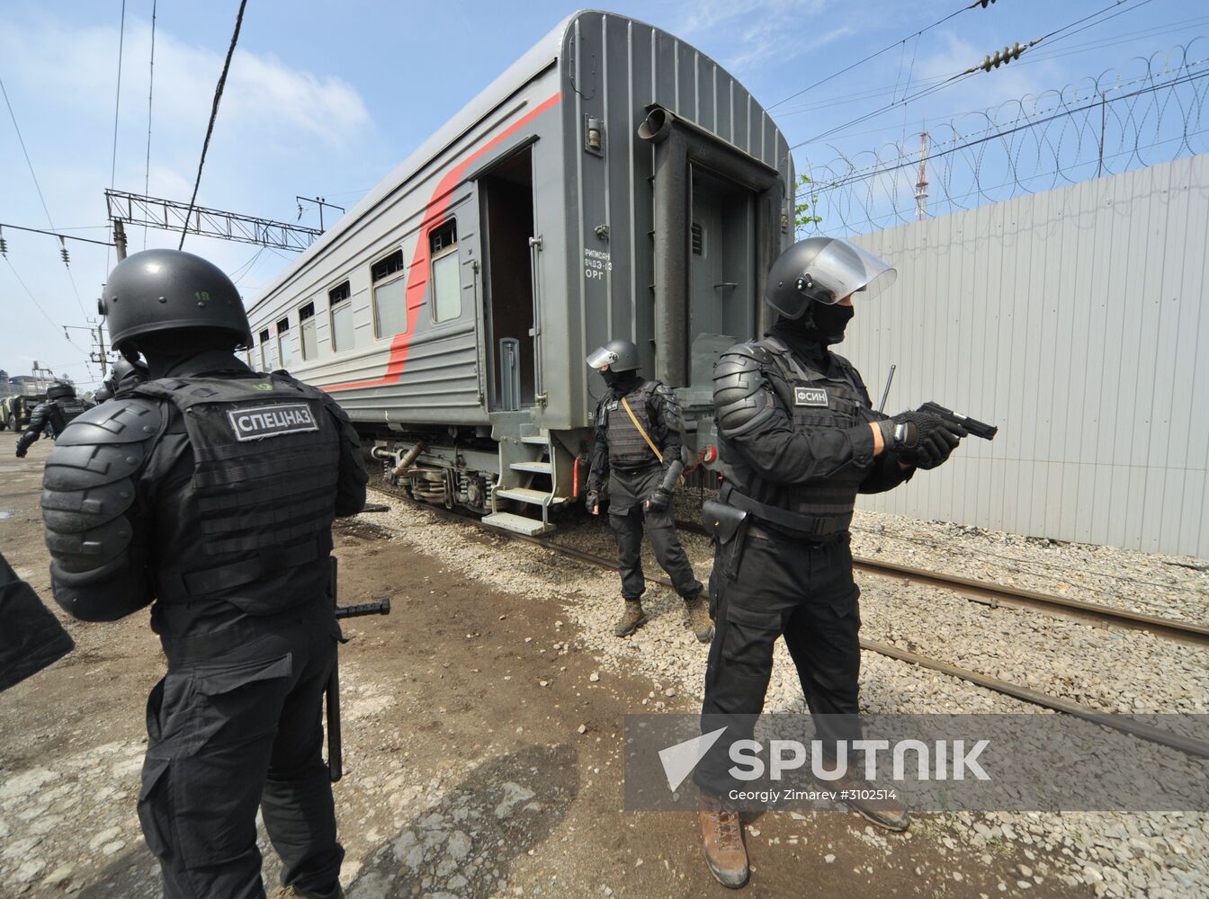 Special task force drills in Krasnodar Territory