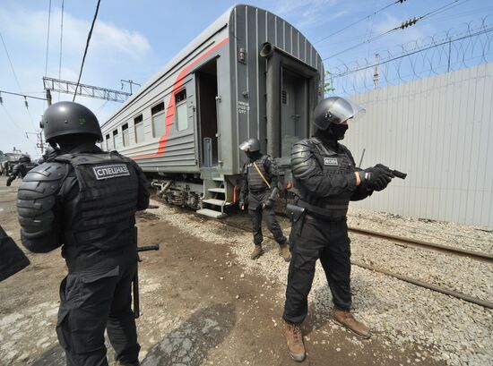 Special task force drills in Krasnodar Territory