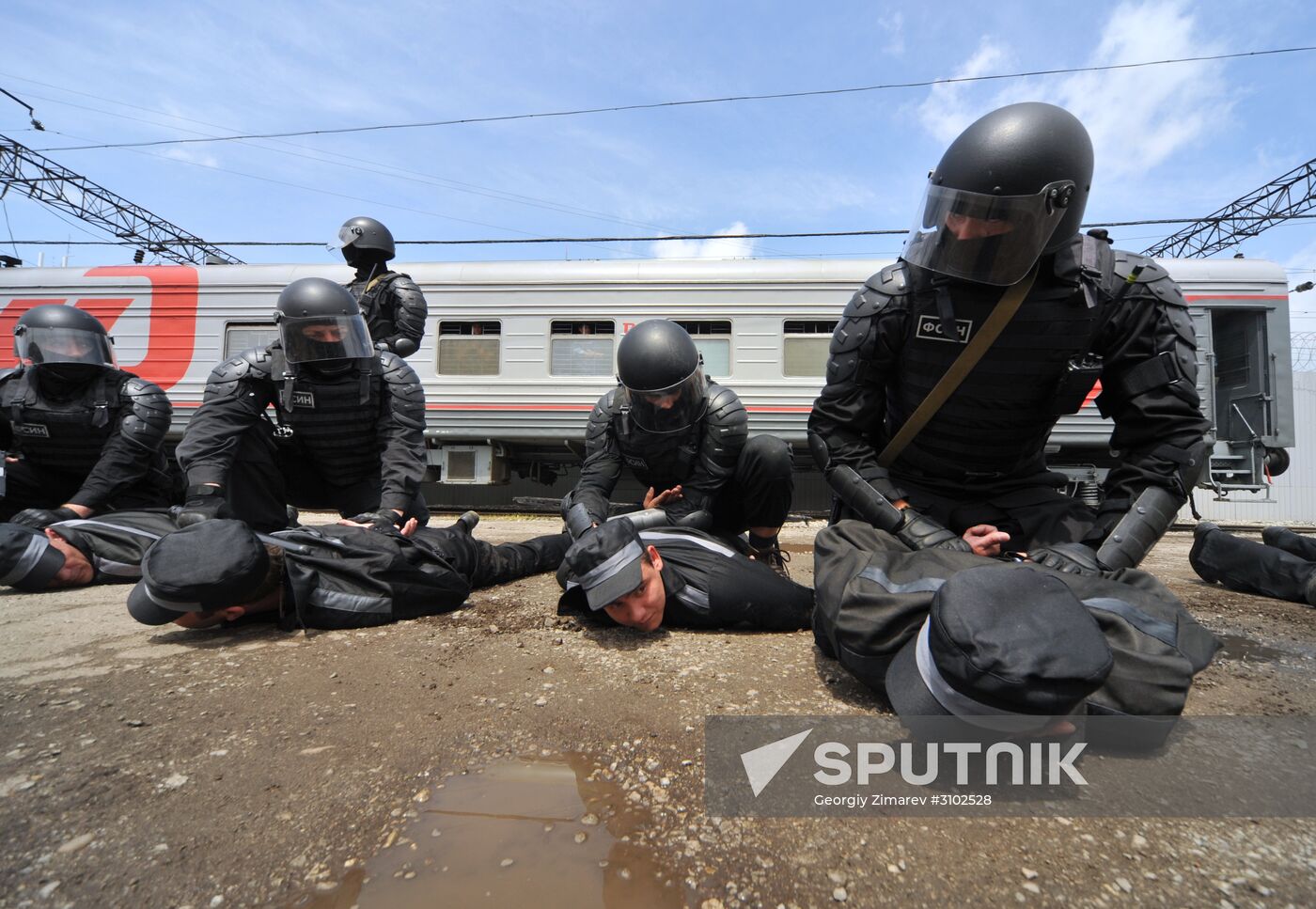 Special task force drills in Krasnodar Territory