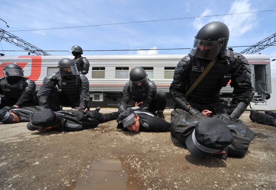 Special task force drills in Krasnodar Territory