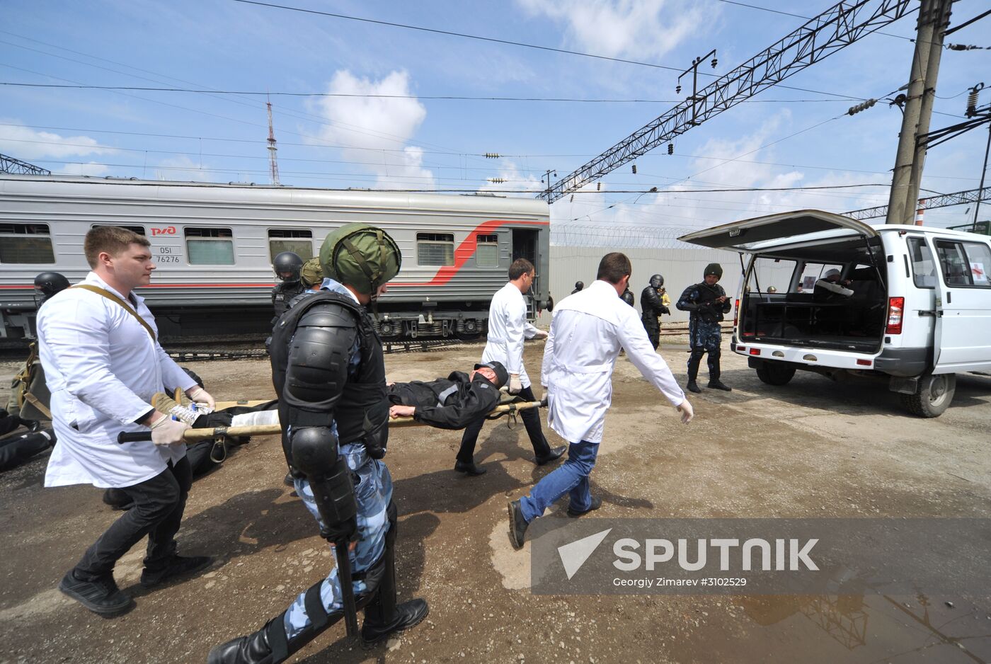 Special task force drills in Krasnodar Territory