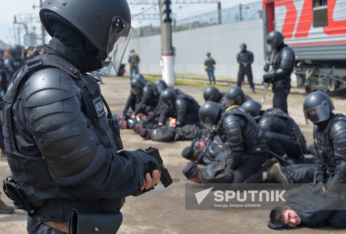 Special task force drills in Krasnodar Territory