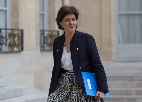 First meeting of new French Cabinet