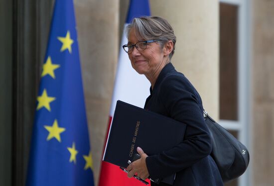 First meeting of new French Cabinet