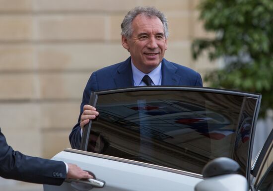 First meeting of new French Cabinet