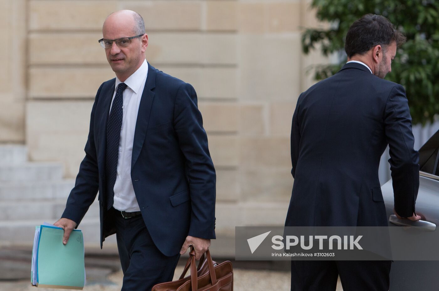 First meeting of new French Cabinet