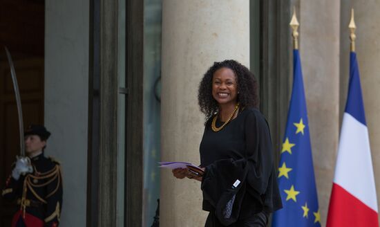 First meeting of new French Cabinet
