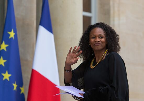 First meeting of new French Cabinet