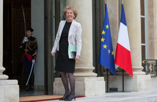 First meeting of new French Cabinet