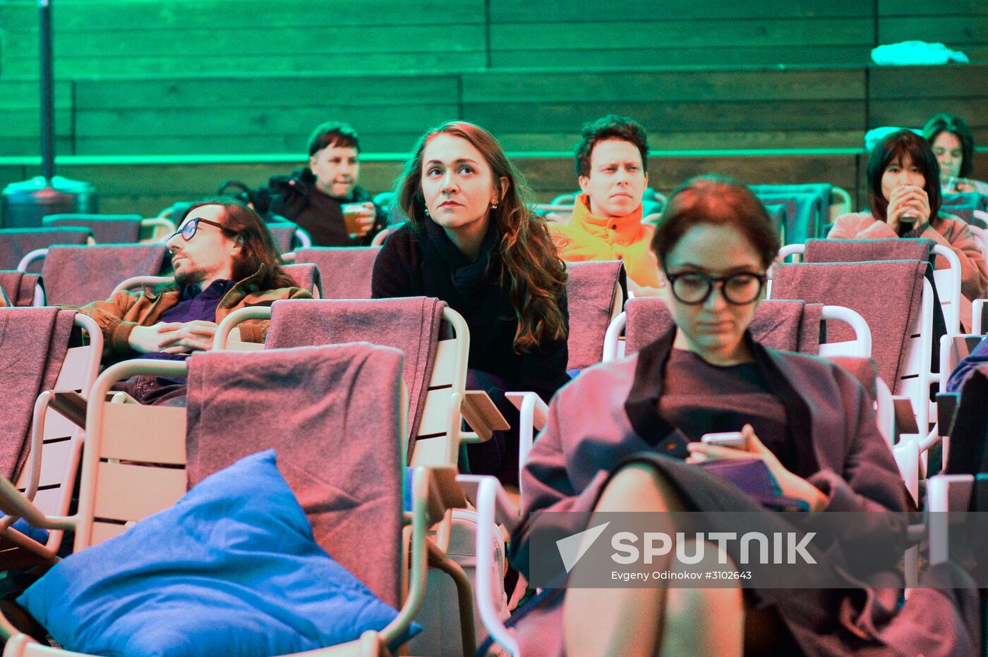 Open-air movie theater opens at Garage Museum of Contemporary Art
