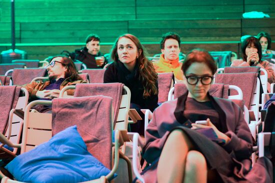 Open-air movie theater opens at Garage Museum of Contemporary Art