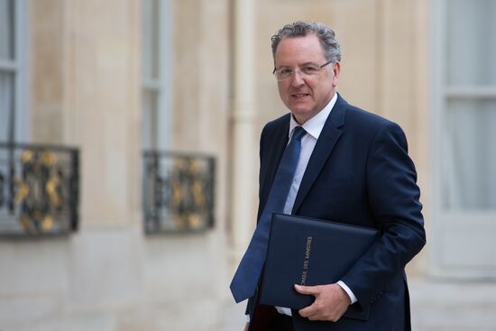 First meeting of new French Cabinet