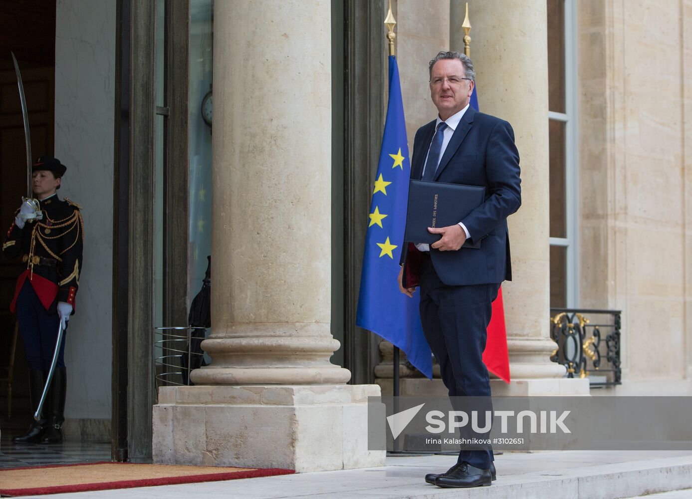 First meeting of new French Cabinet