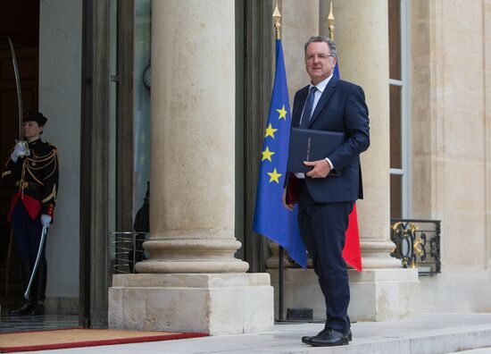 First meeting of new French Cabinet