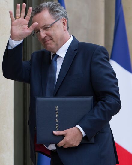 First meeting of new French Cabinet