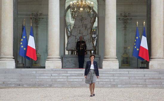 First meeting of new French Cabinet
