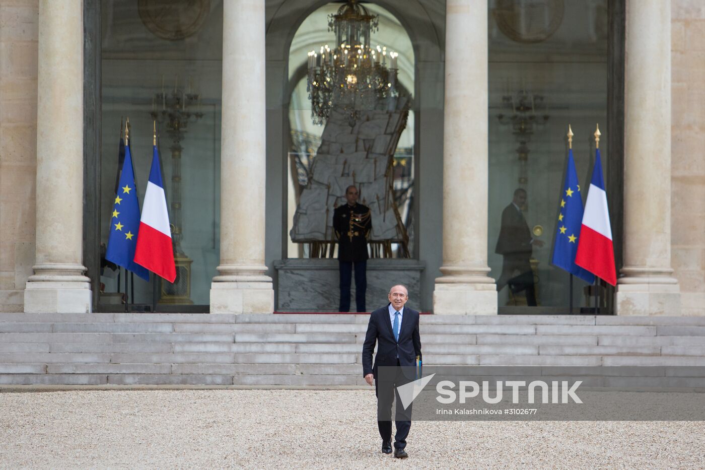 First meeting of new French Cabinet